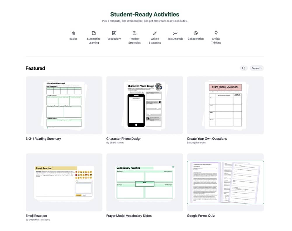 Top 2024 AI Tools for Teachers - Diffit